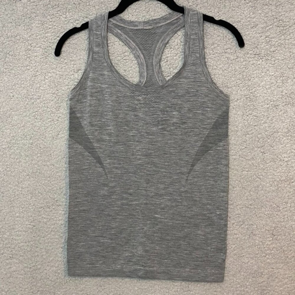 Victoria’s Secret Sport Racerback Tank Top Gray Small